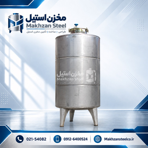 مخزن آب استیل؛ انتخاب ظرفیت، جنس و روش سفارش