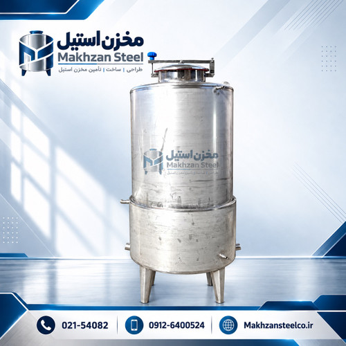 مخزن استیل کویلدار صنعتی برای گرمایش فرایندی